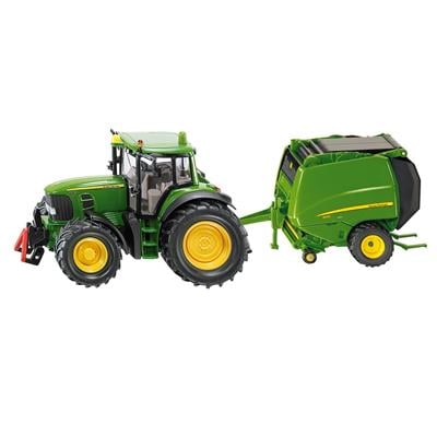 Siku 1665 John Deere+balenpers 304525