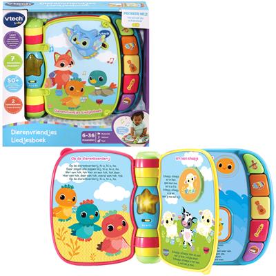Vtech Baby Dierenvriendjes Liedjesboek Blauw 2011183