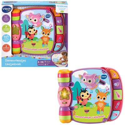 Vtech Baby Dierenvriendjes Liedjesboek Roze 2011184