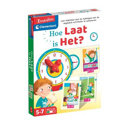 Clementoni Leerspel Hoe Laat Is Het? 2012586