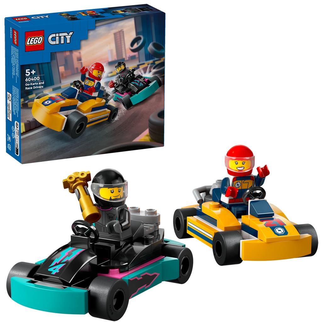 LEGO 60400 City Vehicles Go-Karts En Racers