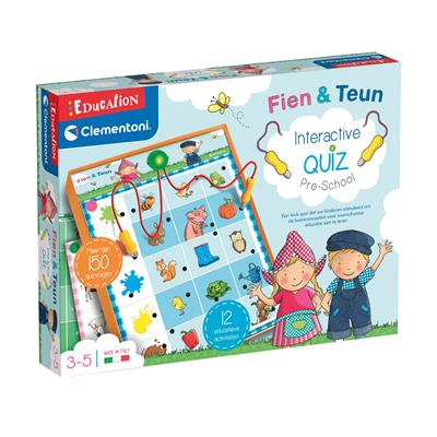 Clementoni Leerspel Fien & Teun Quizzy 2014114