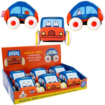 Nijntje Stoffen Auto 11cm Disp.
