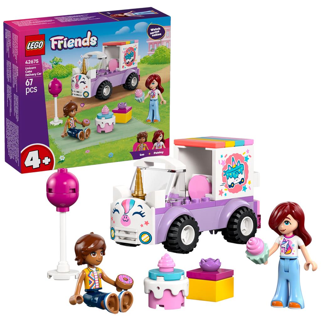 LEGO 42675 Friends Eenhoorn Taartenbezorgauto