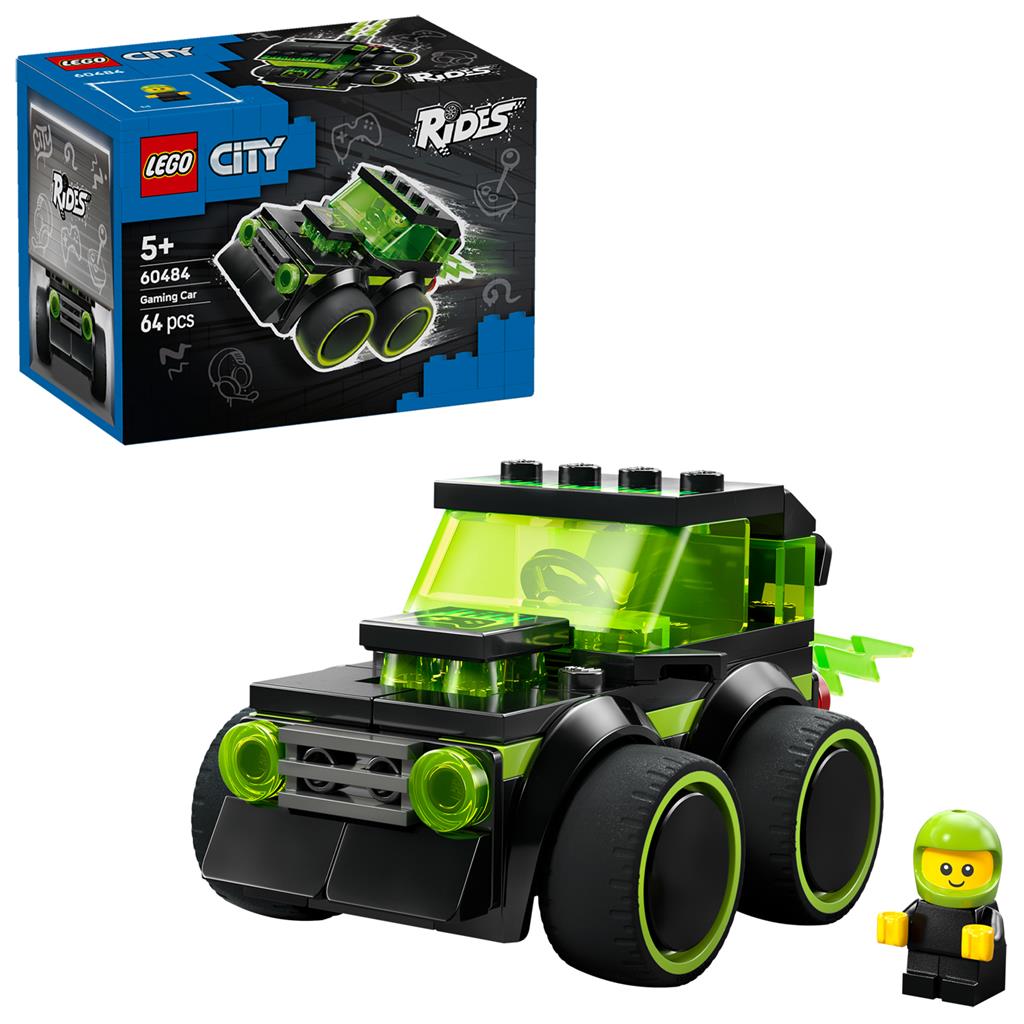 LEGO 60484 City Brick Rides Gaming Raceauto