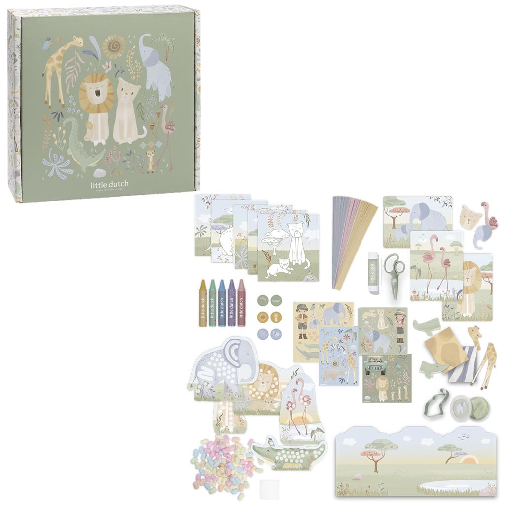 Little Dutch Safari Creativity Box