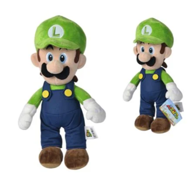 Super Mario Luigi Pluche 30cm